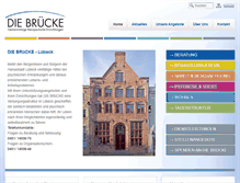 Tablet Screenshot of diebruecke-luebeck.de